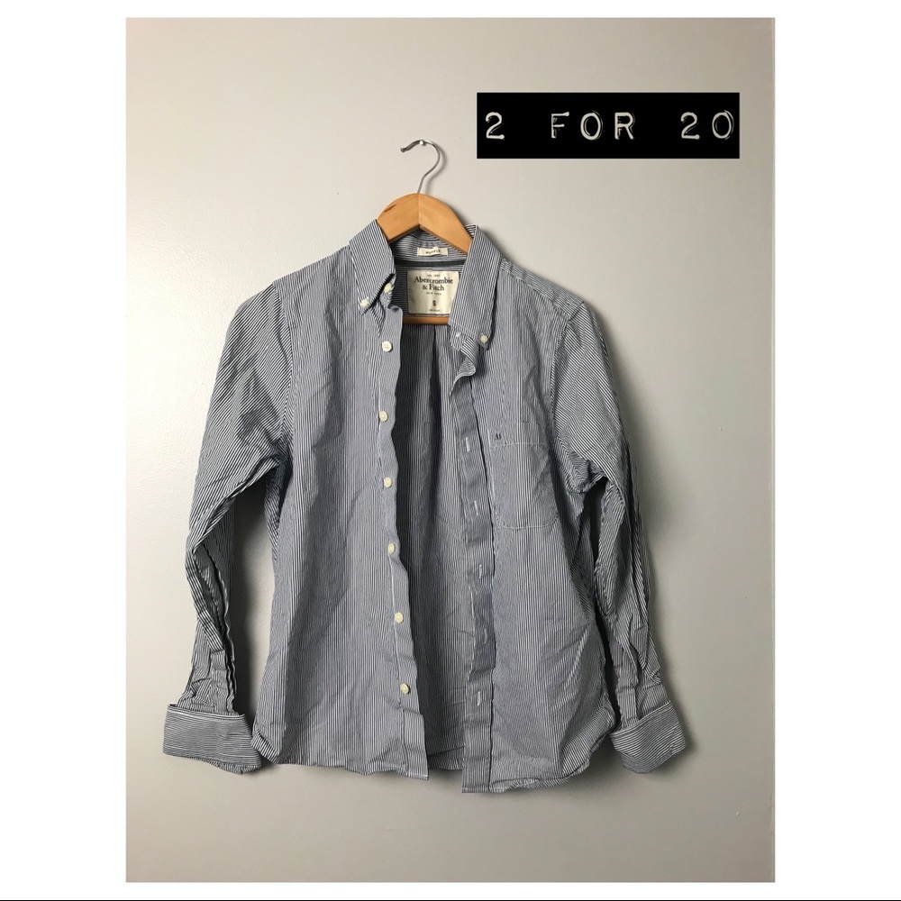 A&F button down S
